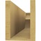 Ekena Millwork 6in. W x 8in. H x 32in. L Crestline Woodgrain TimberThane Rafter Tail, Primed Tan RFTUR06X08X32CRERCPR - alternate 3